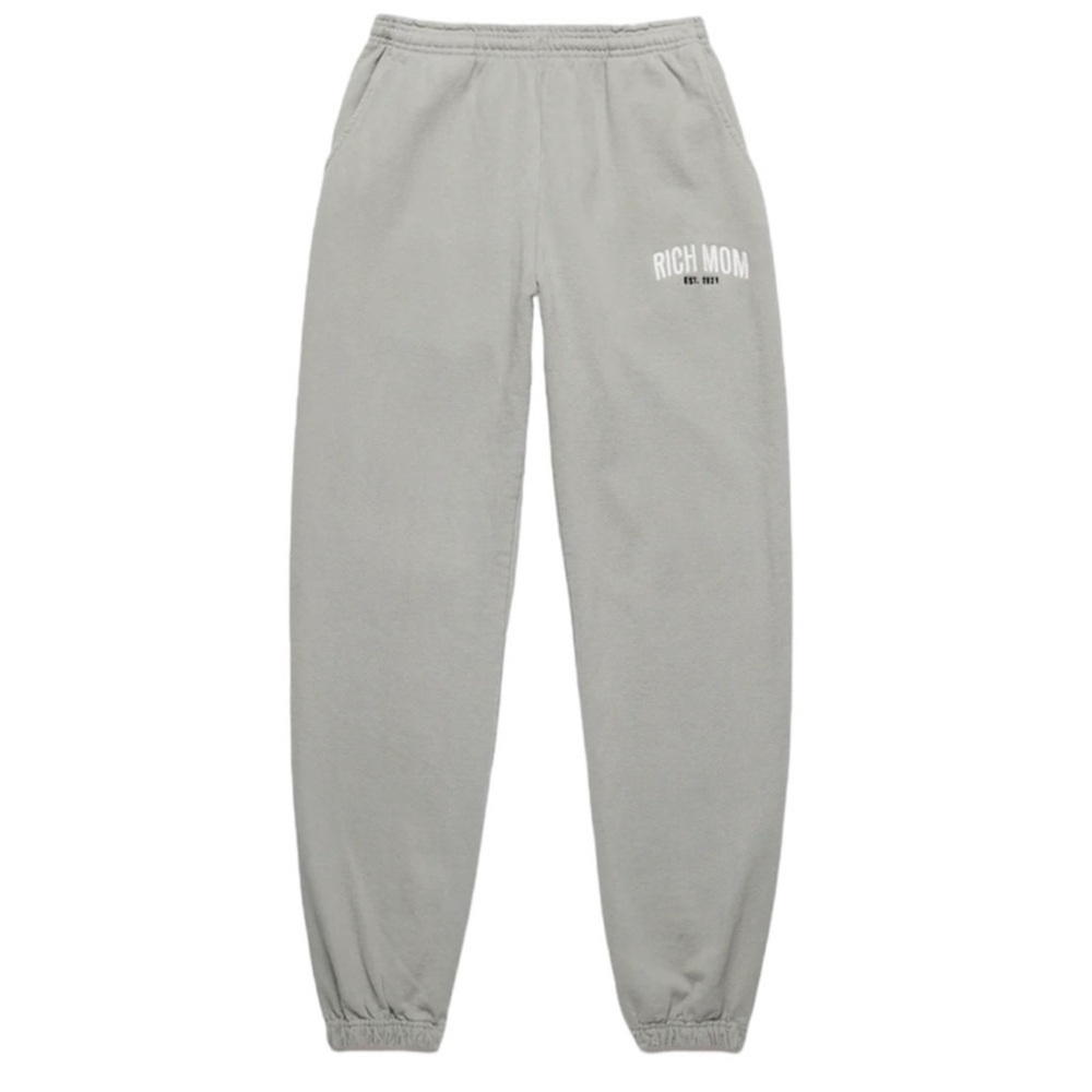 Tinx Rich Mom Gear Sweatpants in Grey